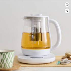 지엔베르그 차 끓이는 전기 티포트 유리 보온포트 약탕기단일상품
