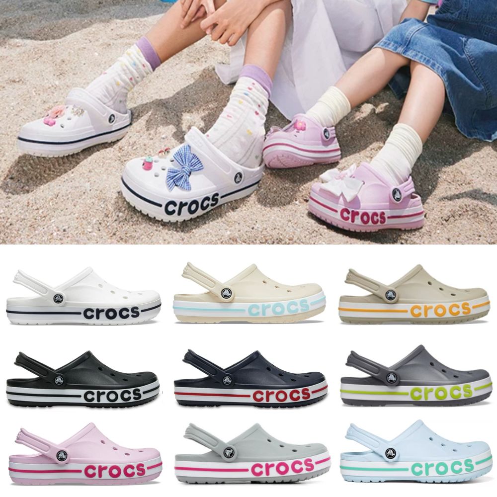 [CROCS] 크록스 슬리퍼 클래식 바야밴드 클로그 205089시리즈 9컬러 라인업/화이트/블랙/네이비