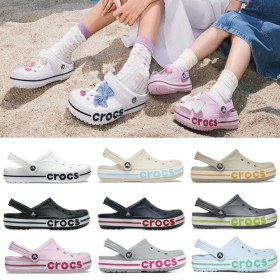 [CROCS] 크록스 슬리퍼 클래식 바야밴드 클로그 205089시리즈 9컬러 라인업/화이트/블랙/네이비