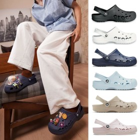 [CROCS] 크록스 바야 남여공용 클로그 슬리퍼 10126시리즈 5컬러/블랙/베이지/미네랄 블루/화이트/네이비