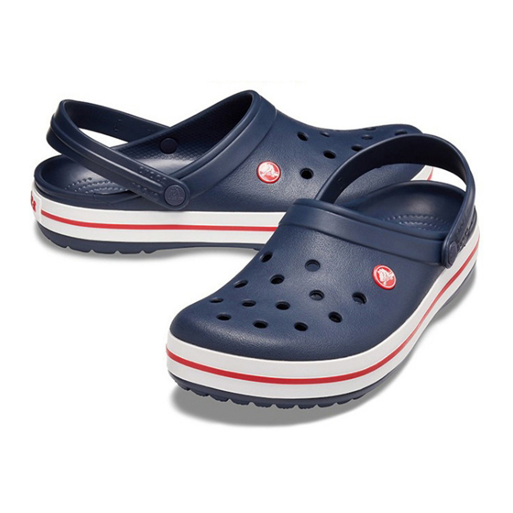 [CROCS] 크록스 슬리퍼 클래식 크록밴드 클로그 슬 샌들 네이비 11016-410