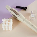 (오아) 오토 고데기 자동 회전 웨이브 볼륨 롤링 아이롱 봉 고대기 - 이미지 4