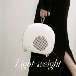 미니 가정용 사무실 탁상 2단 전기 온풍기 히터 난로 - 이미지 3