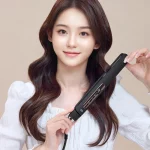 (오아) 데일리 고데기 전문가용 티타늄 판 헤어 웨이브 뿌리 볼륨 앞머리 여자 남자 고대기 - 이미지 2