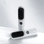 오아 볼륨업 무선 빗 고데기 휴대용 미니 볼륨 고대기 헤어 매직기 - 이미지 2