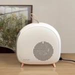 미니 가정용 사무실 탁상 2단 전기 온풍기 히터 난로 - 이미지 4