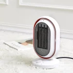 (1+1) 퓨어코치 상하좌우 회전 PTC 미니 전기 온풍기 원룸 욕실 열풍기 - 이미지 2