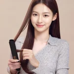 (오아) 데일리 고데기 전문가용 티타늄 판 헤어 웨이브 뿌리 볼륨 앞머리 여자 남자 고대기