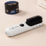 오아 볼륨업 무선 빗 고데기 휴대용 미니 볼륨 고대기 헤어 매직기 - 이미지 3