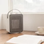 [투데이특가] 한일 미니온풍기 캠핑용 PTC 전기히터 좌우회전 온도조절 안전히터 발난로 HEF-101MINI - 이미지 5