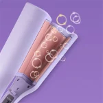 Windee 웨이브 컬링 다리미 볼륨 헤어 컬러, 웨이브 웨이브 음이온 헤어 케어, 4 온도 설정, 220V, 32mm - 이미지 3