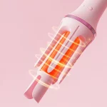 BOLEBIO 자동 스타일링 헤어 스트레이트너, 완전 자동 셀프 헤어 다리미 컬링 다리미 웨이브 다리미, 28mm - 이미지 4