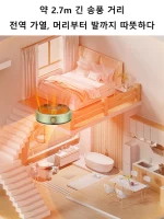 1/2/4PC휴대용히터 에너지절약속열난방기 가정용 탁자밑 작은 태양 전기난방기 온 집속열 에너지절약난방기 - 이미지 3