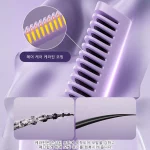 휴대용 고데기 여행용 무선 소형 충전 타입 스트레이트 빗 스트레이트 컬 투웨이 소프트 헤어 고데기 - 이미지 2