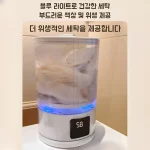 1/1+1 소형세탁기 미니 세탁기 통돌이 세탁기 휴대용 세탁기 휴대용 빨래컵 밀착 의류 전용 미니 빨래컵 설치 무료 모자 속옷 빨래컵 - 이미지 3